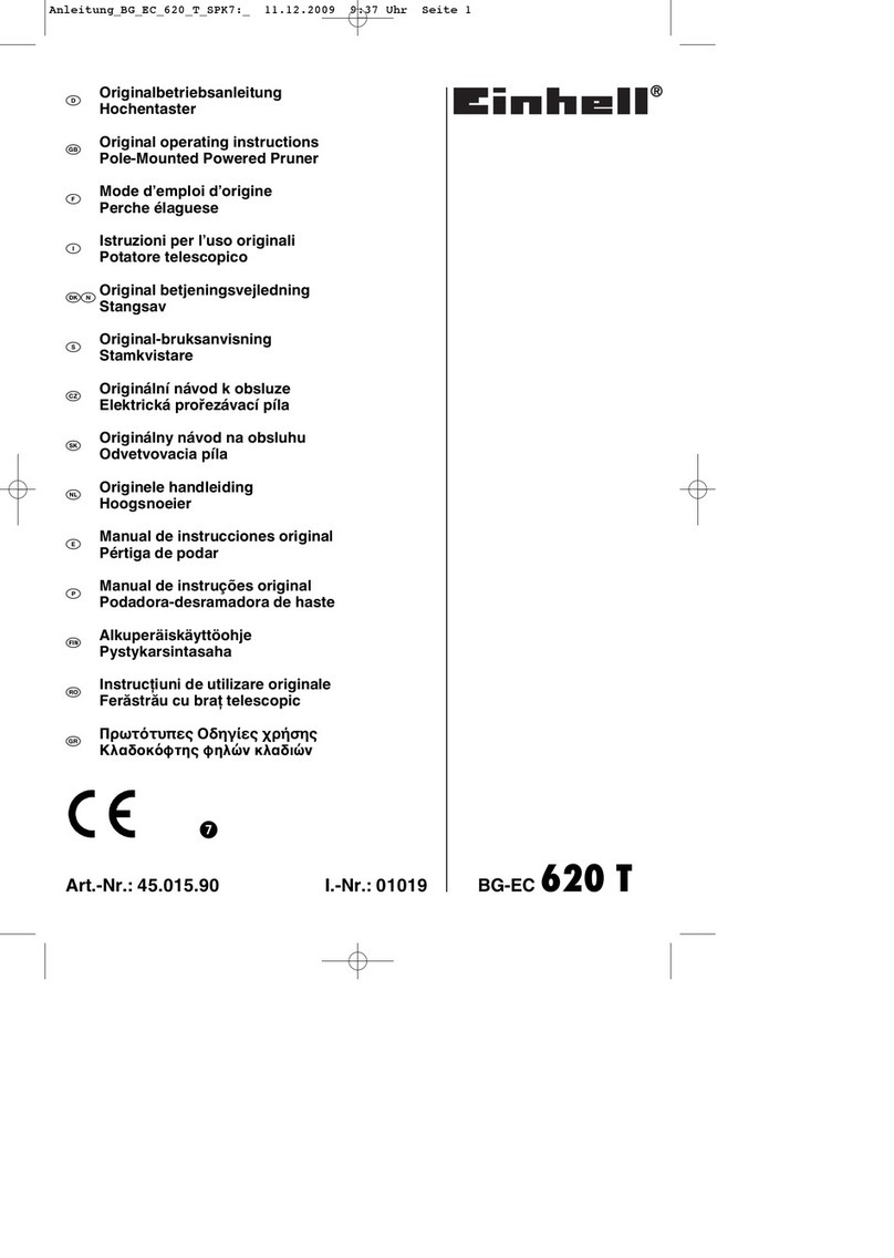 EINHELL BG-EC 620 T Original operating instructions