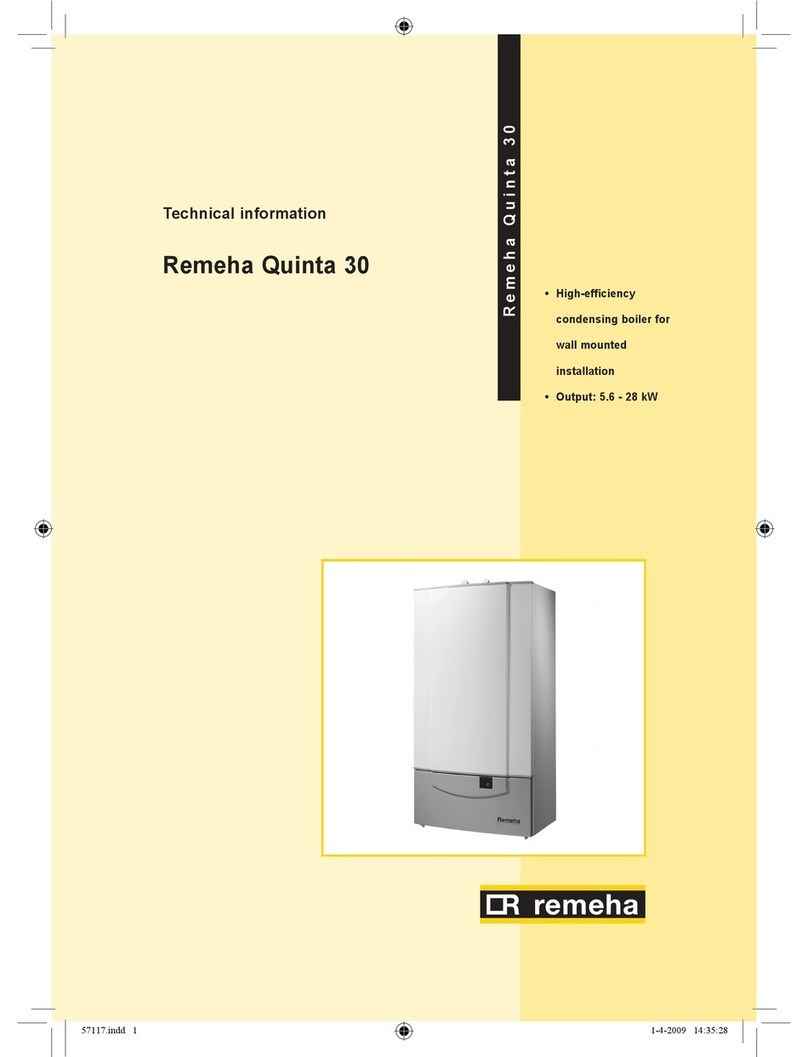 REMEHA Quinta Pro 30 technical information