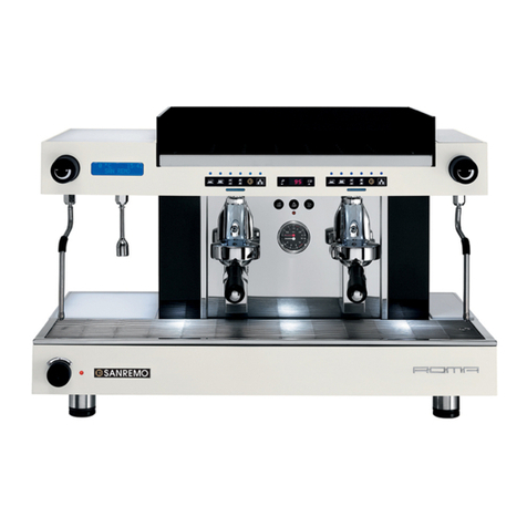Sanremo ROMA TCS SED Instruction booklet