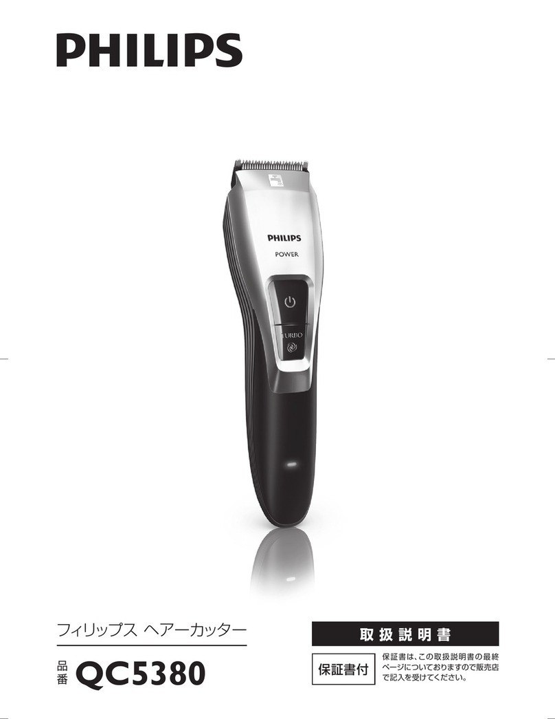 Philips QC5380 instruction manual