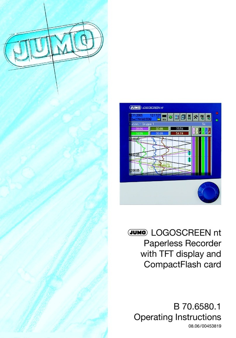 JUMO LOGOSCREEN operating instructions