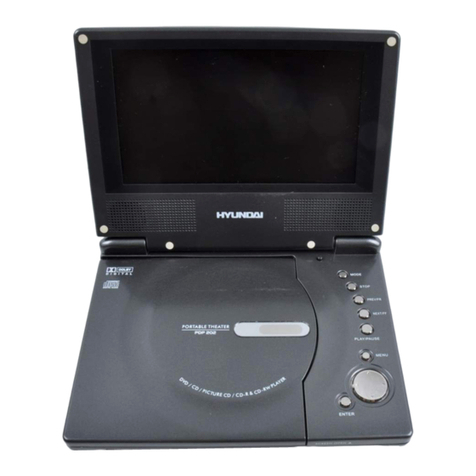Hyundai PDP 202 user manual