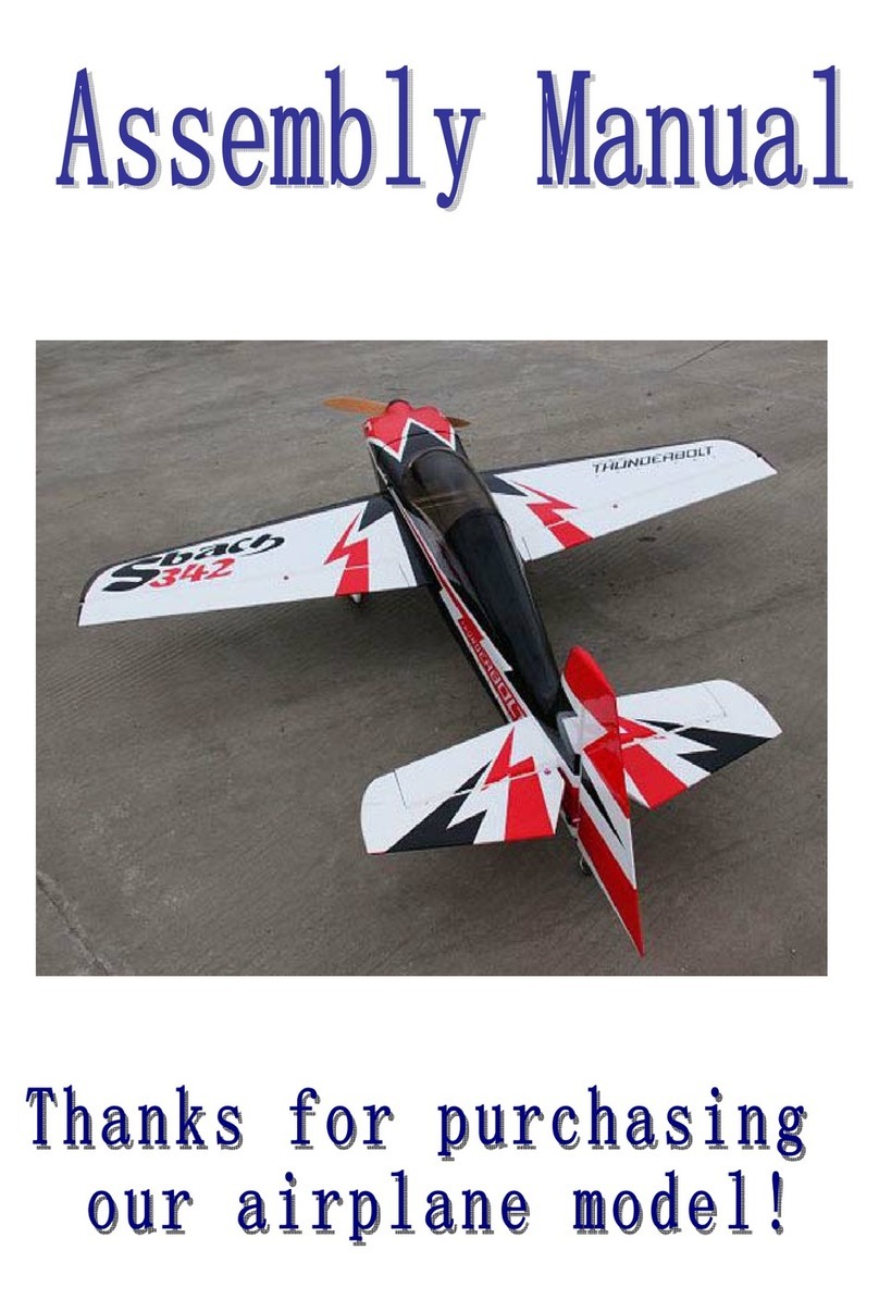 RedWing RC Sbach Assembly manual