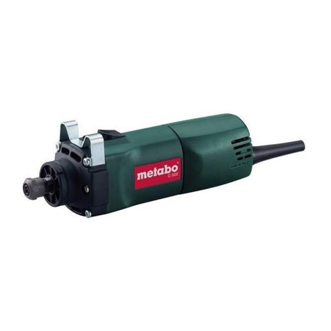 Metabo G 500 Original instructions