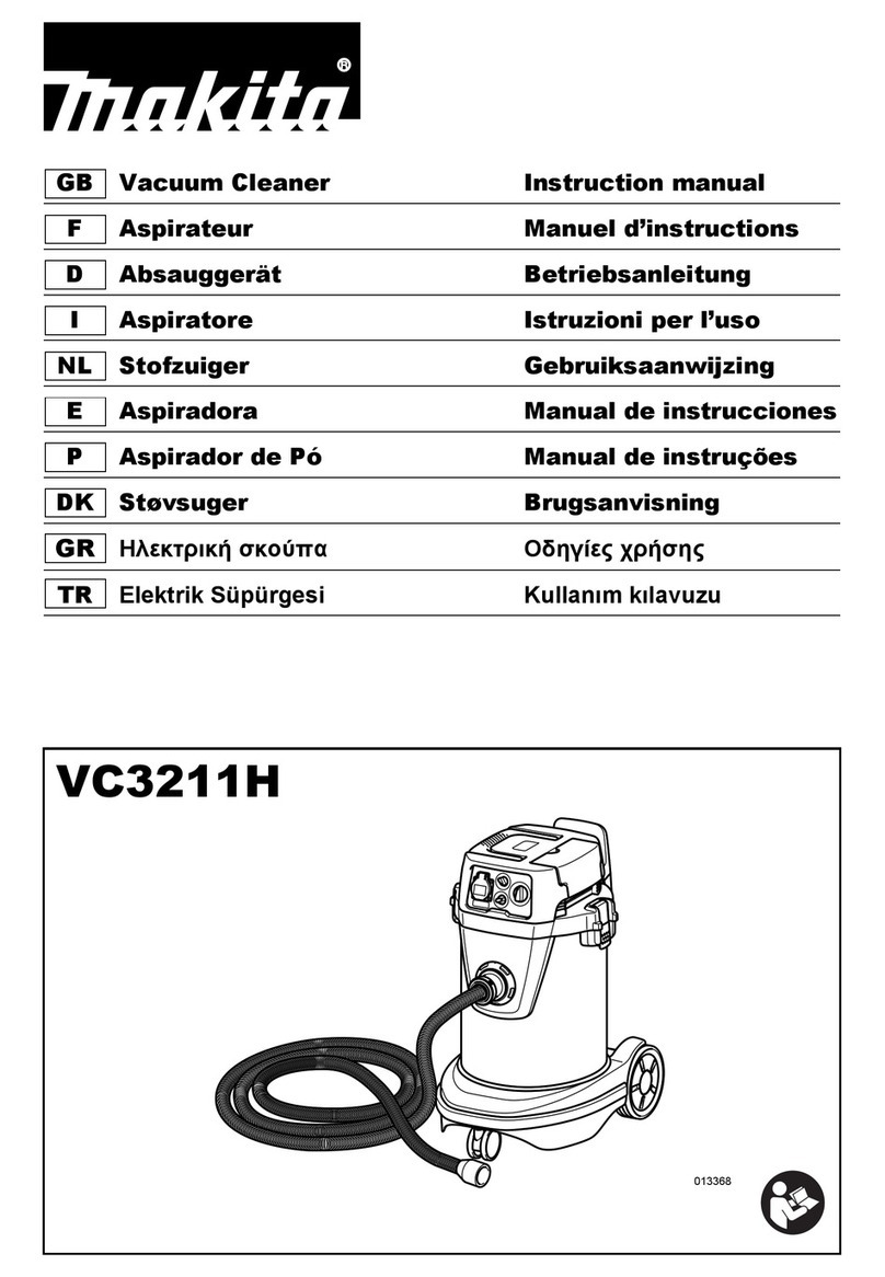 Makita vc3211H instruction manual