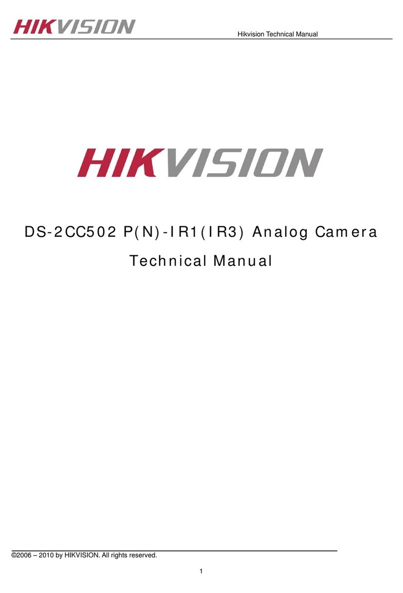 HIK VISION DS-2CC502 P(N)-IR1(IR3) User manual