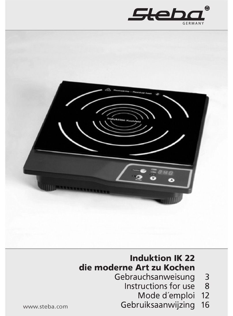 Steba Induktion IK 22 Instructions for use