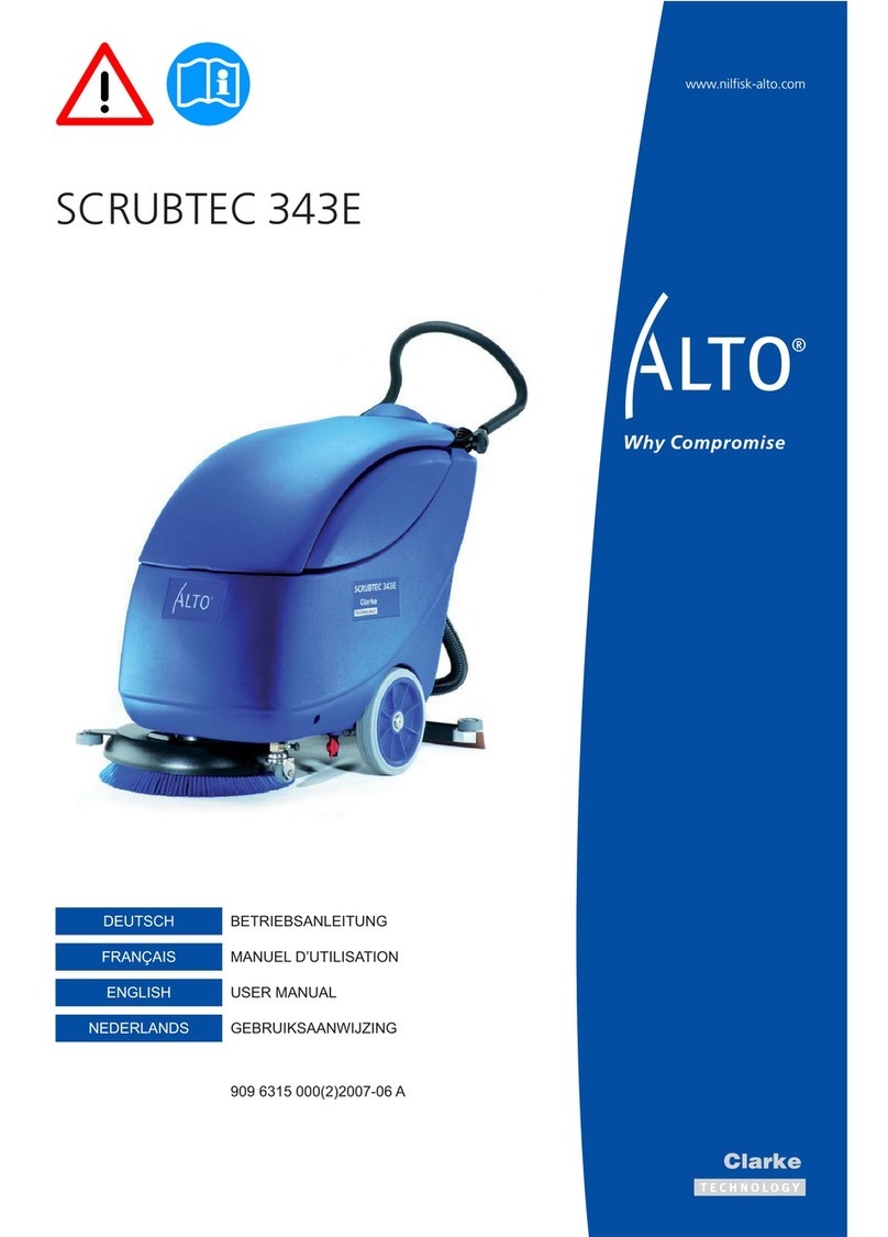 Nilfisk-ALTO SCRUBTEC 343E User manual