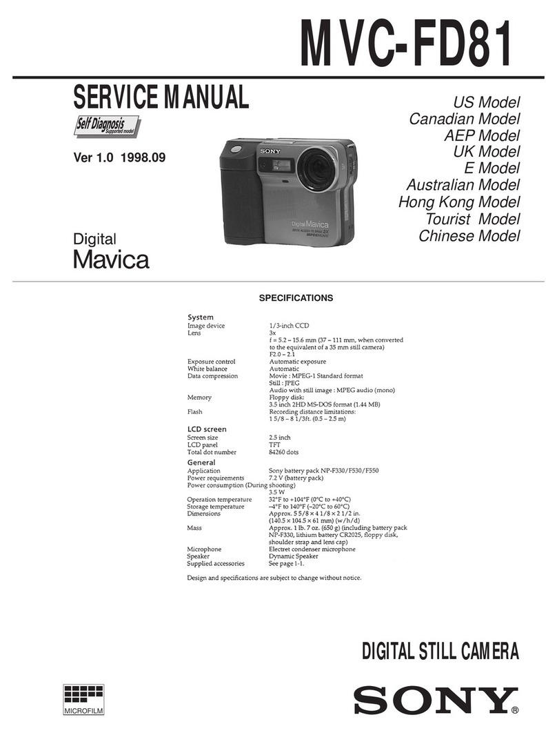 Sony Mavica MVC-FD81 User manual