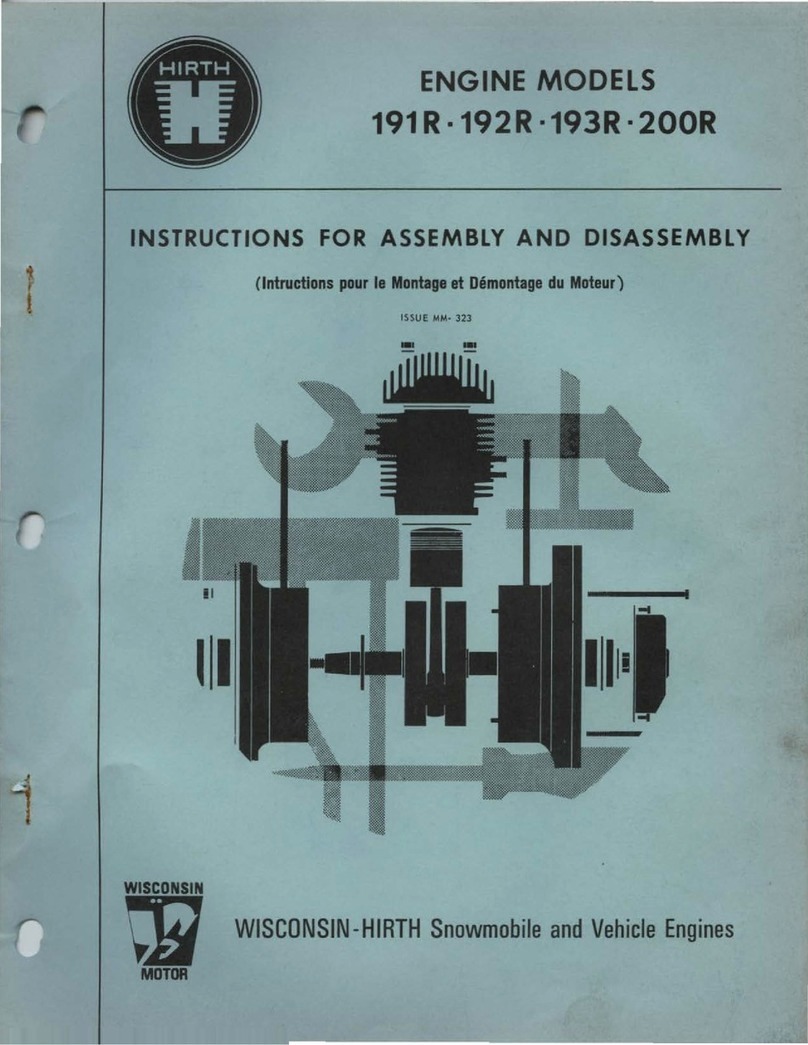Wisconsin 191R Instructions for assembly