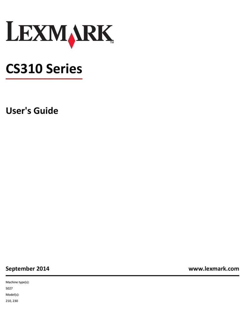 Lexmark CS310 Series User manual