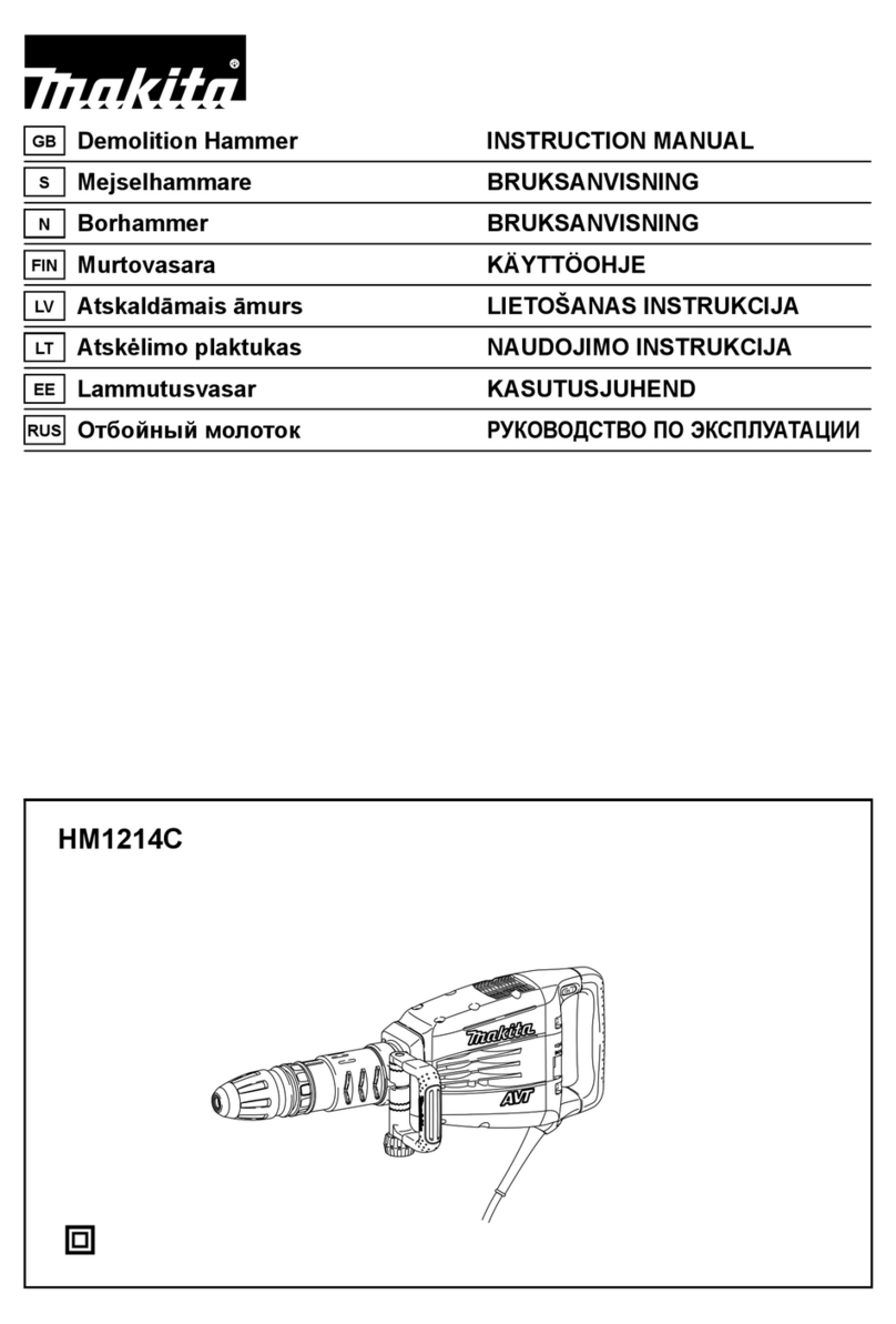 Makita HM1214C instruction manual