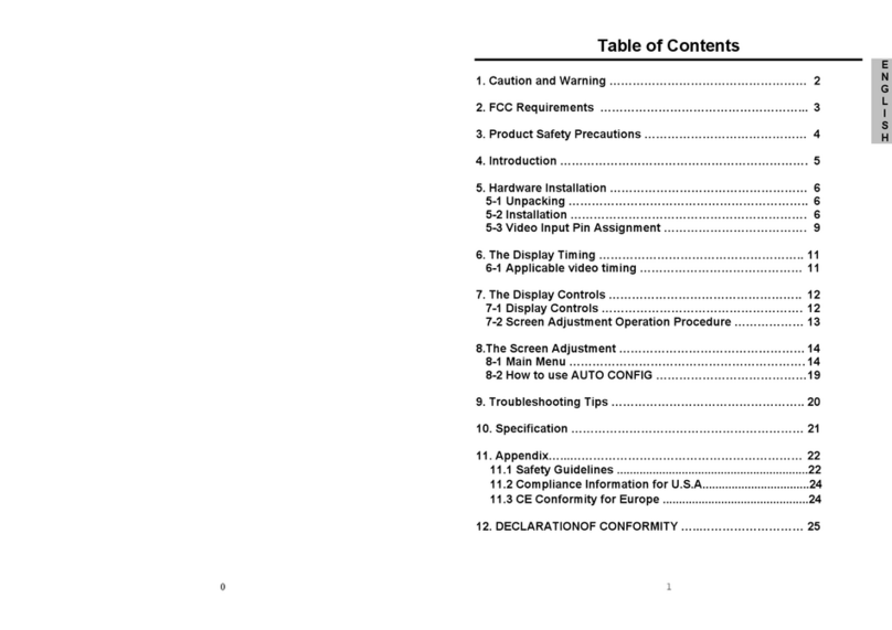 Videoseven L19WA User manual