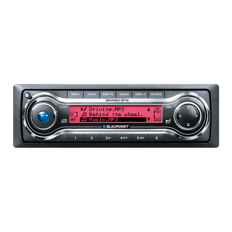 Blaupunkt Bahamas MP46 Operating and installation instructions