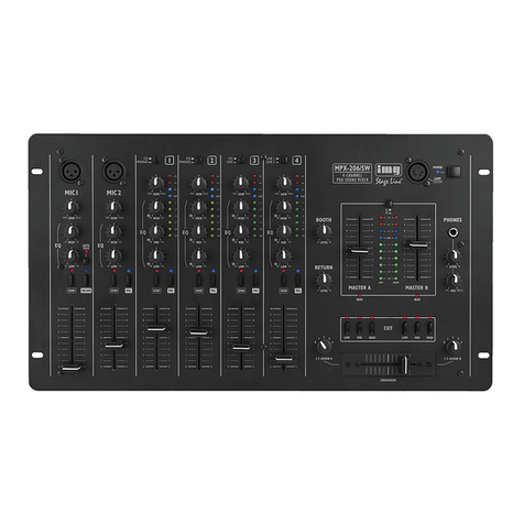 IMG STAGE LINE MPX-206/SW instruction manual