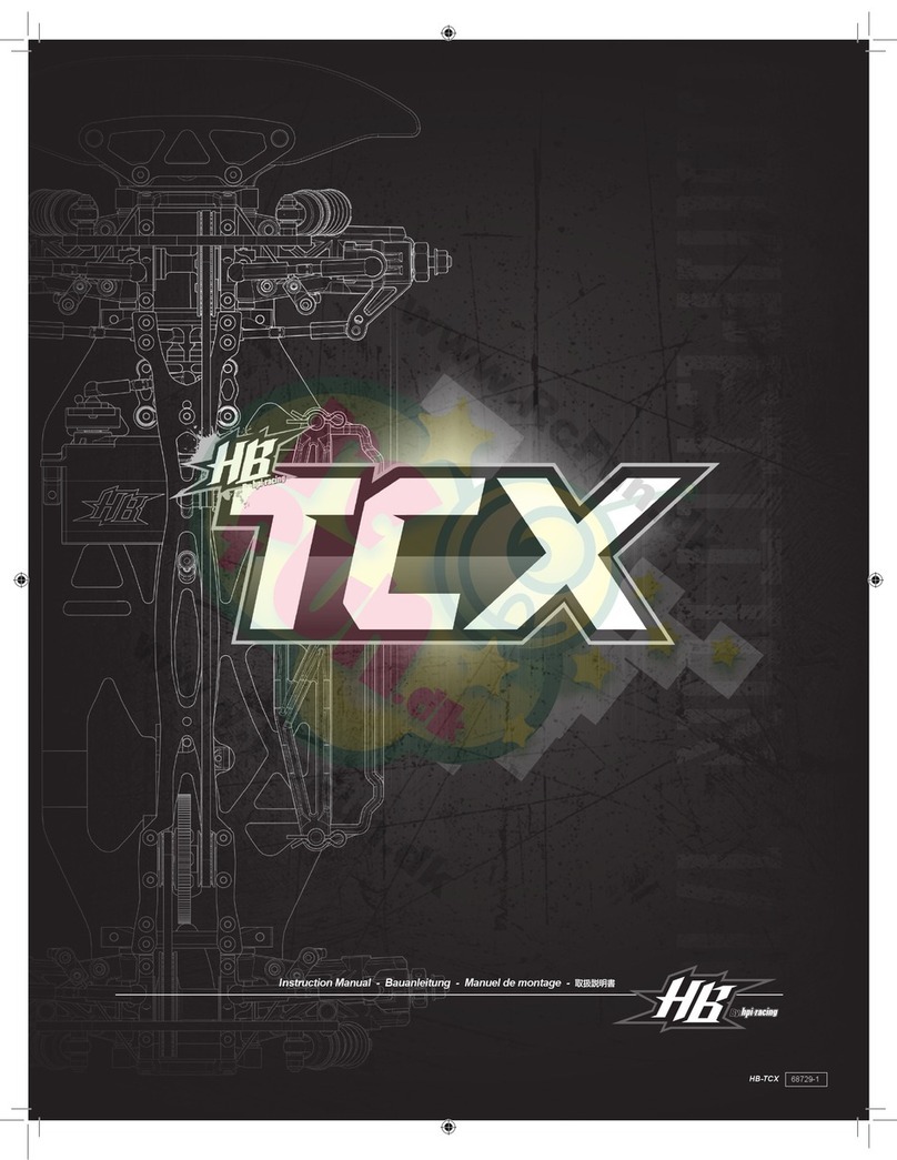 HPI Racing HB TCX instruction manual