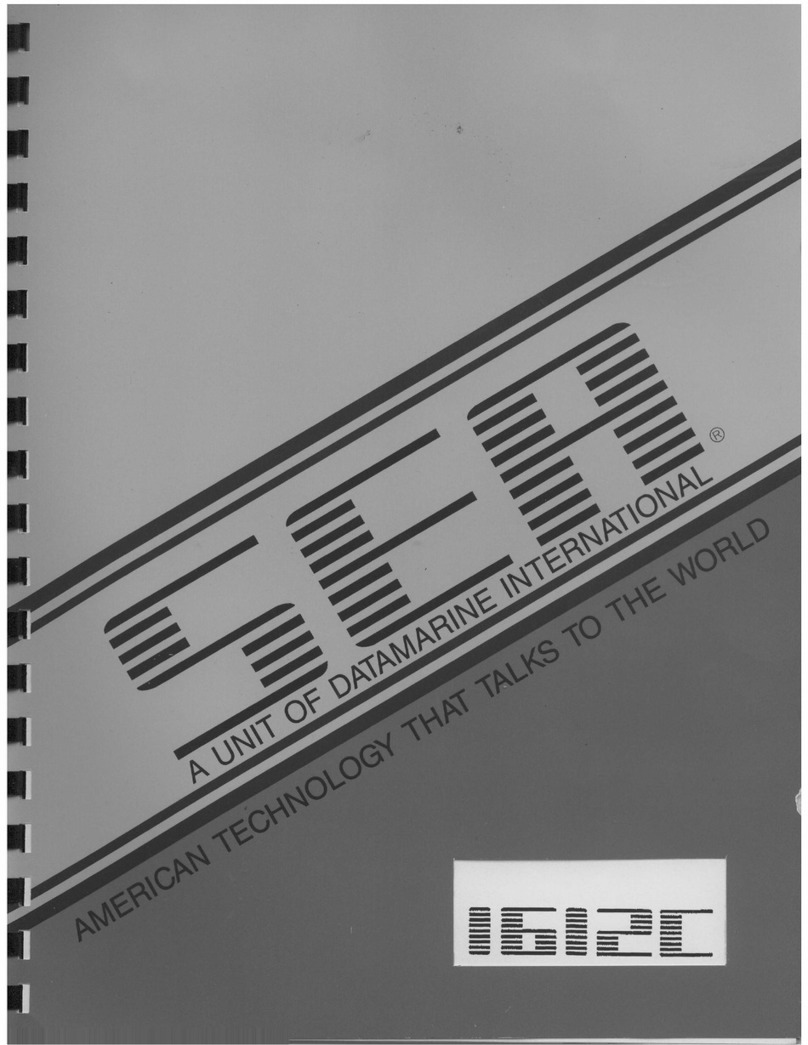 SEA 1612C Instruction and maintenance manual