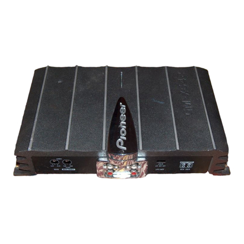 Pioneer GM-X642 User manual
