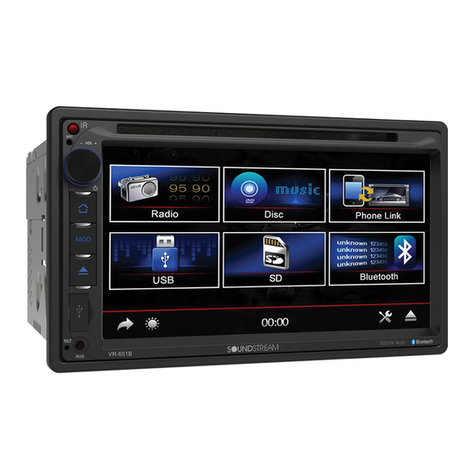 Soundstream VR-651 B User manual