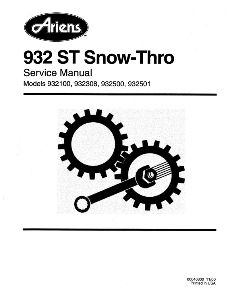 Ariens 932308 User manual
