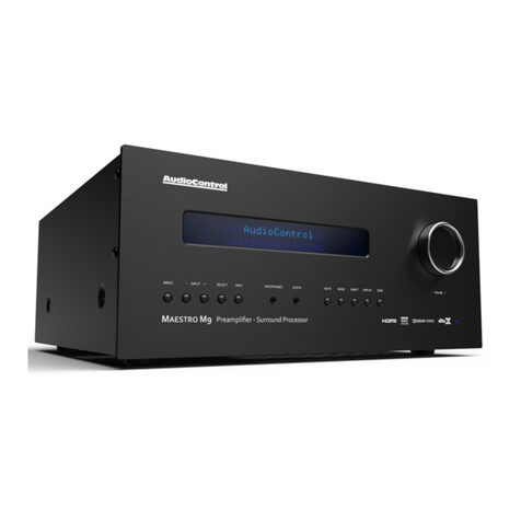 Audio Control maestro m9 User manual