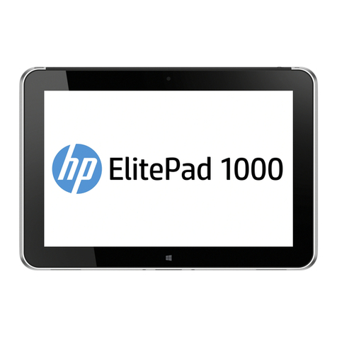 HP ElitePad 1000 G2 User manual