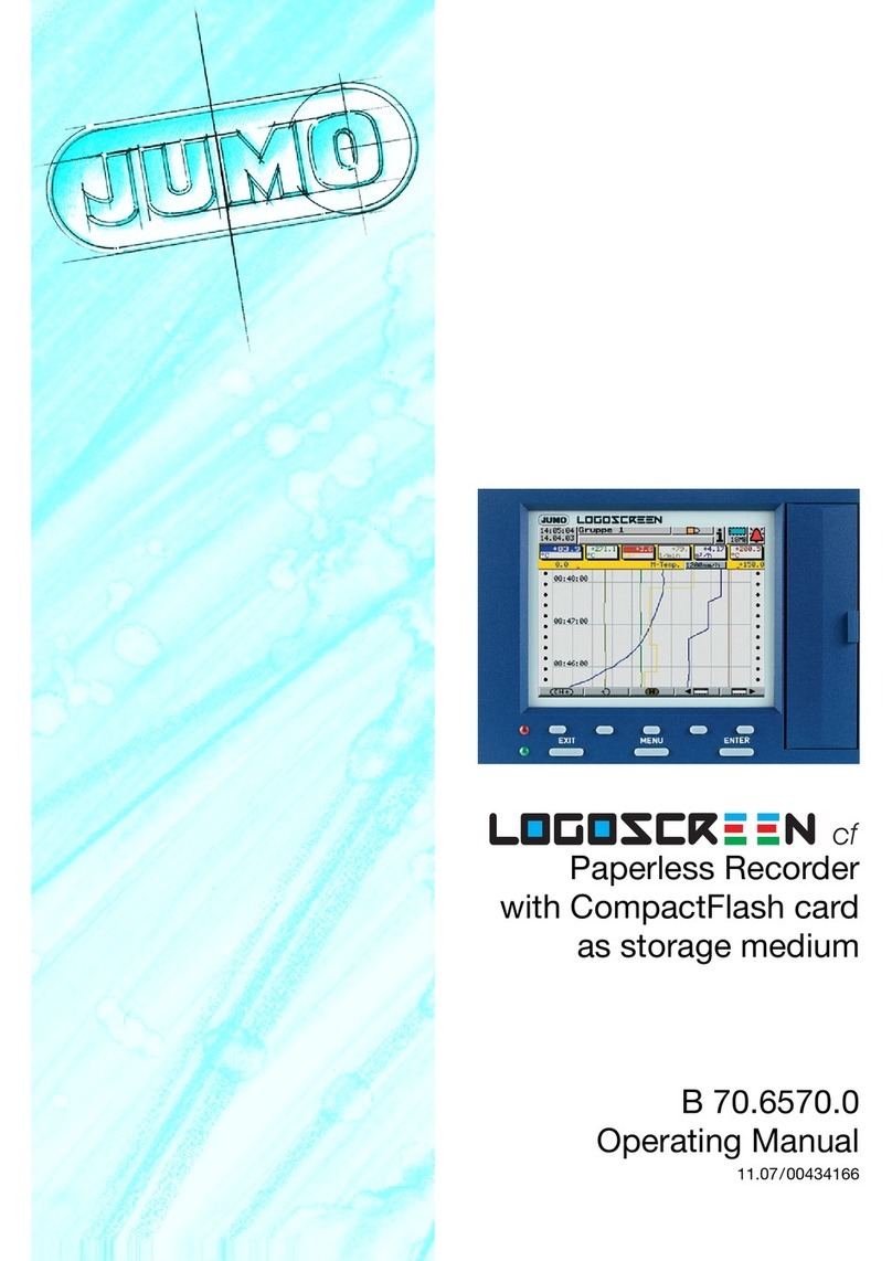 JUMO LOGOSCREEN operating manual