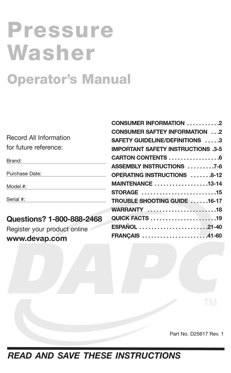 DeVilbiss D25617 User manual