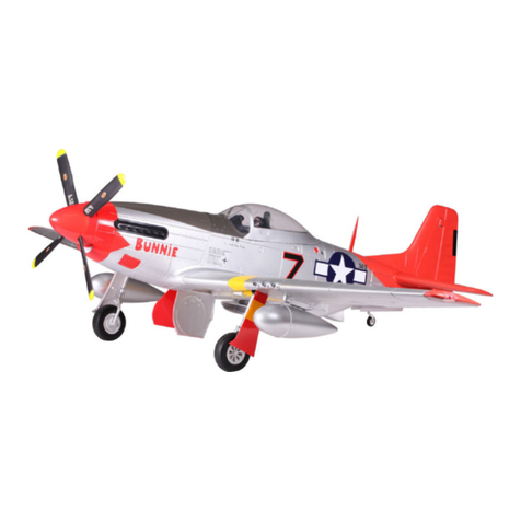 FMS 1700mm P-51 D Mustang operating manual