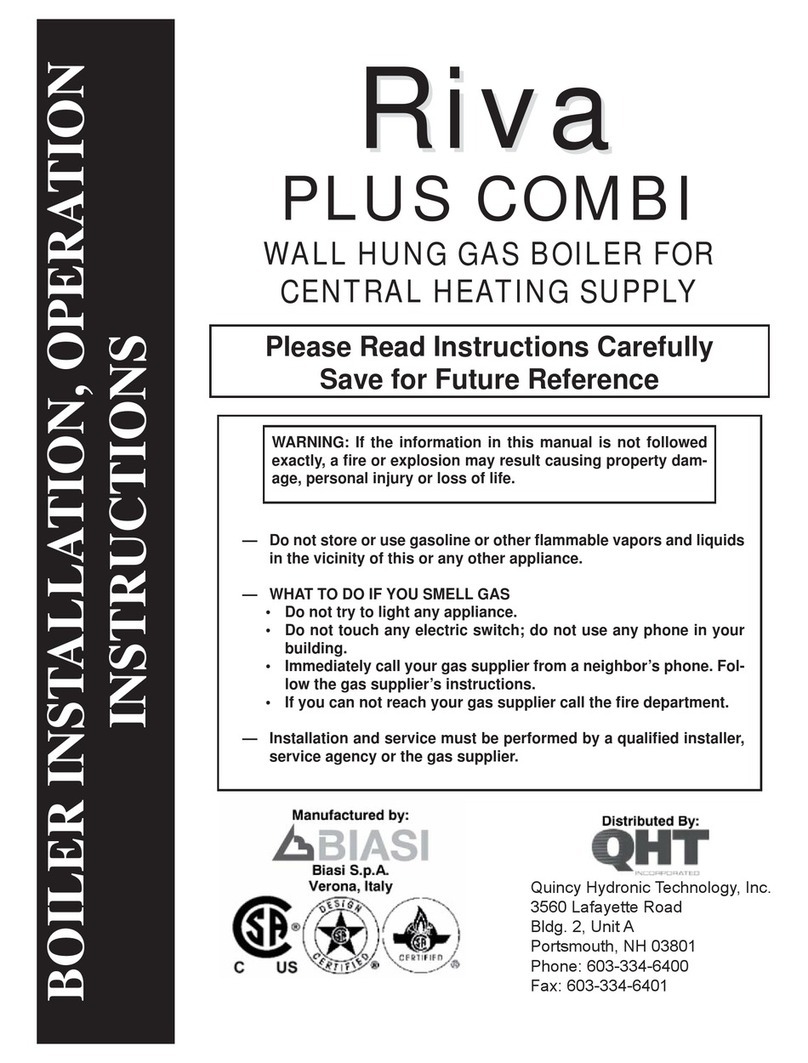 Riva PLUS COMBI Installation instructions