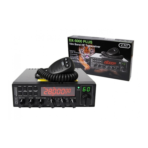 K-PO DX-5000 user manual
