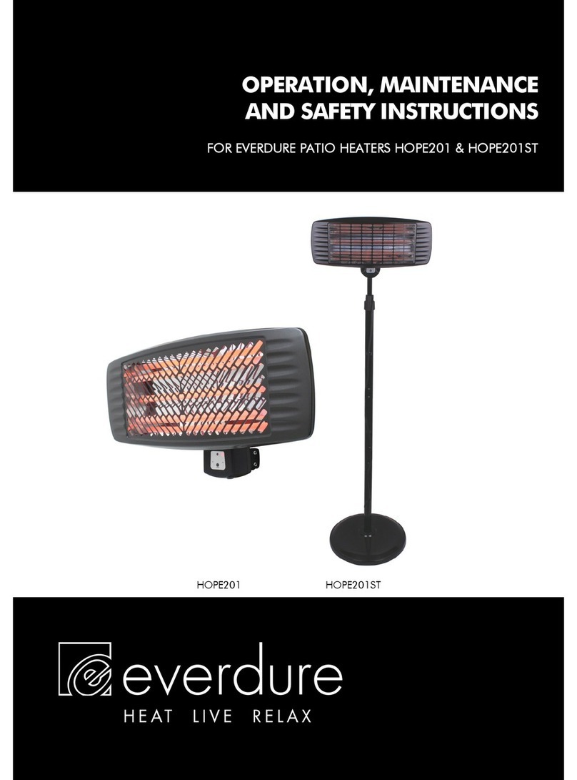 Everdure HOPE201 Operation, maintenance and safety instructions