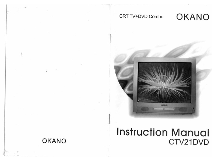 Okano CTV21DVD instruction manual