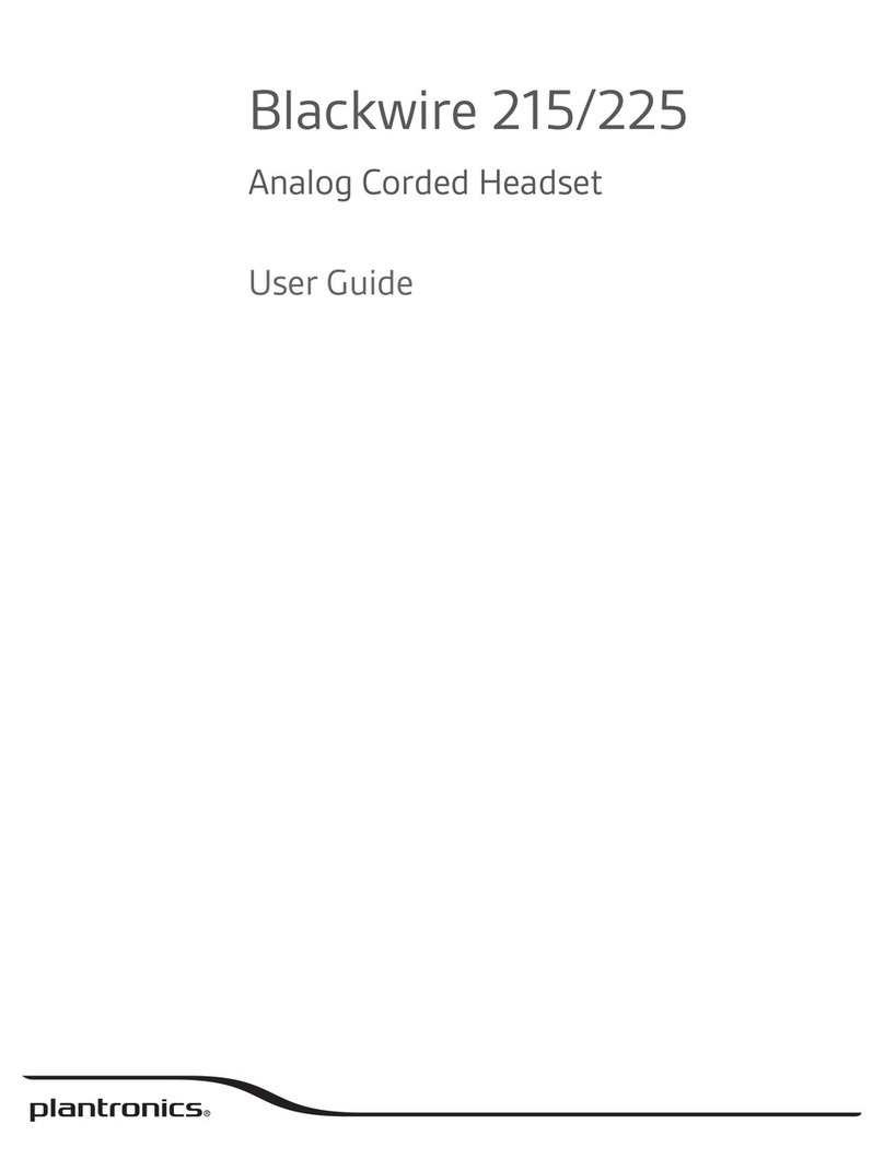 Plantronics Blackwire 215 User manual