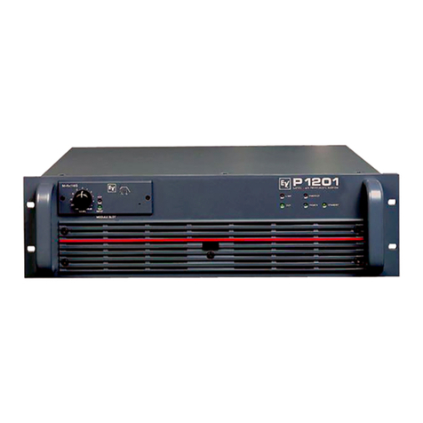 Electro-Voice P1201 User manual