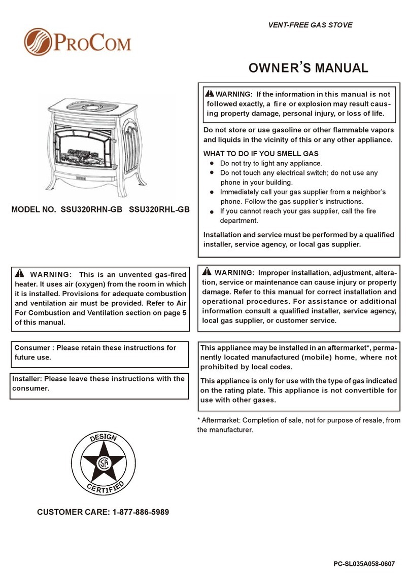 Procom SSU320RHN-GB User manual