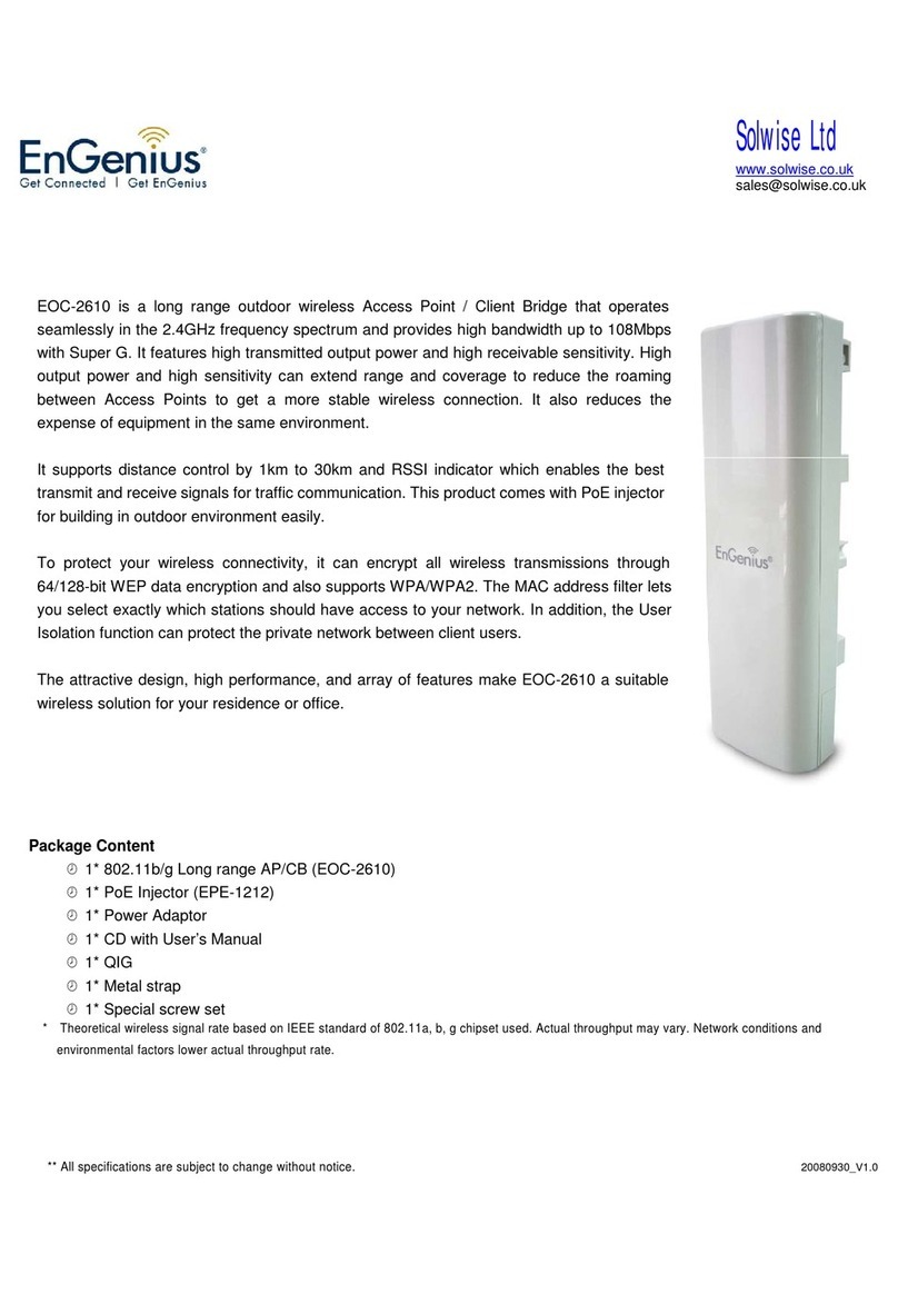 EnGenius EOC-2610 User manual