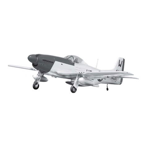 arf P-51 MUSTANG instruction manual
