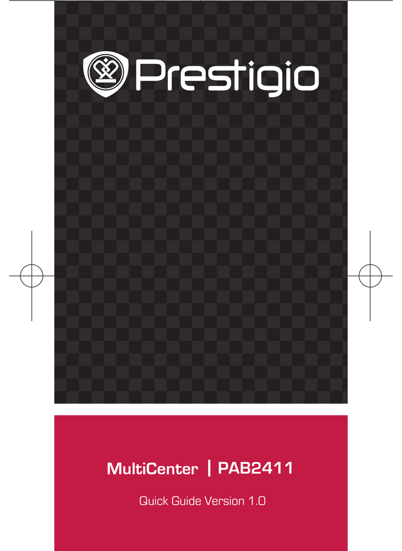 Prestigio MultiCenter PAB2411 quick start guide