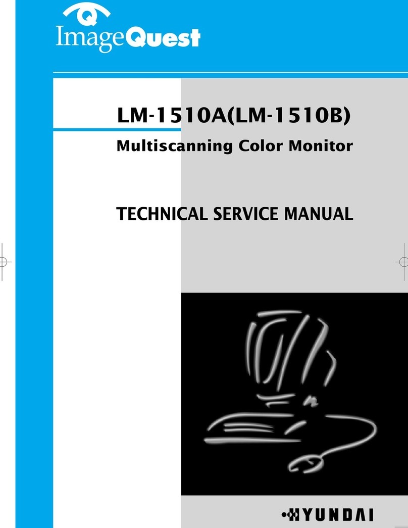 Hyundai ImageQuest LM1510A Operating manual