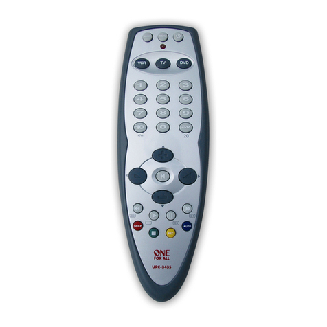 One Forall URC-3435 User manual