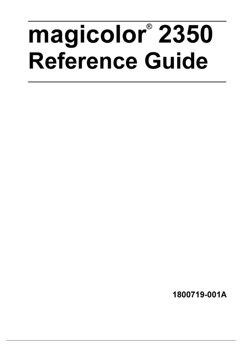 Konica Minolta Magicolor 2350 EN reference guide