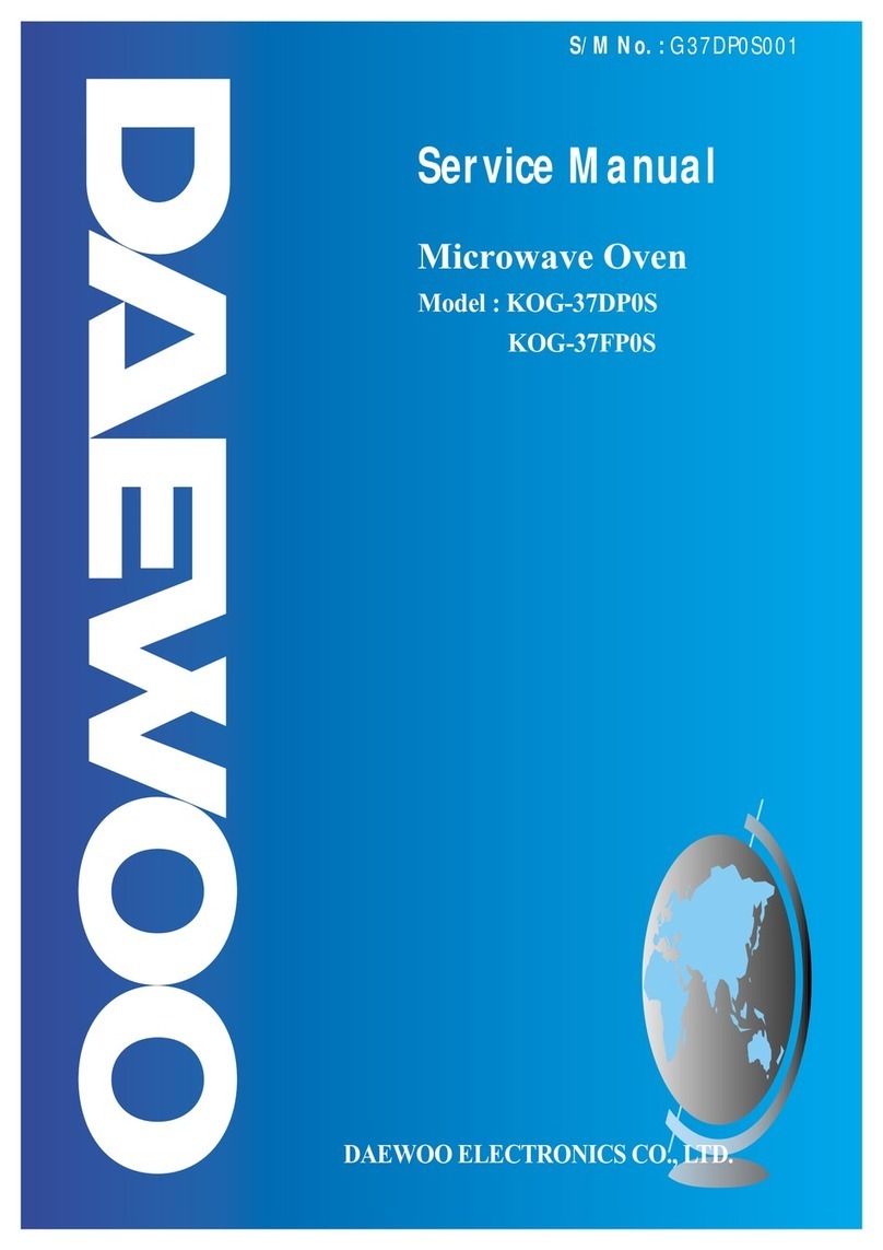 Daewoo KOG-37DP0S User manual