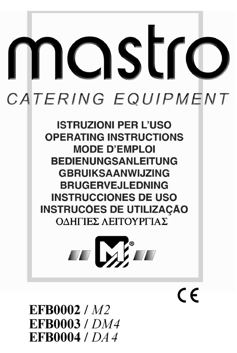 mastro EFB0002 operating instructions