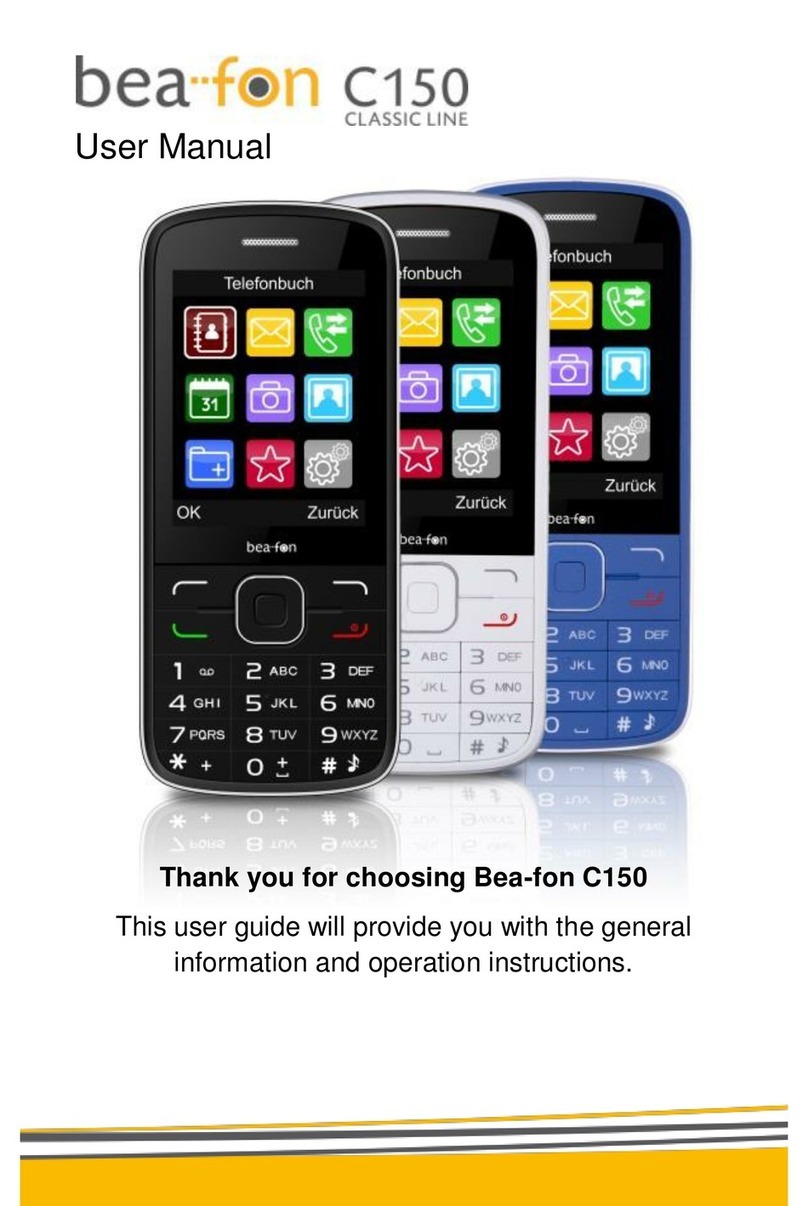 Bea-fon C150 User manual