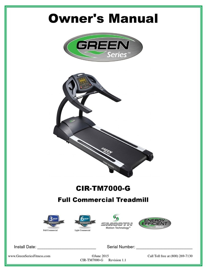 Green CIR-TM7000-G User manual