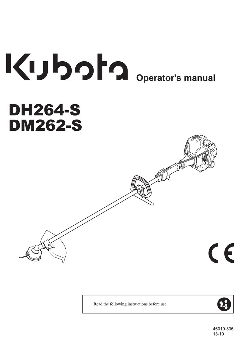 Kubota DH264-S Operator's manual