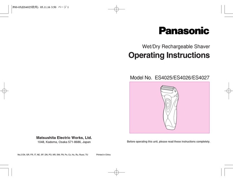 Panasonic ES4025 User manual