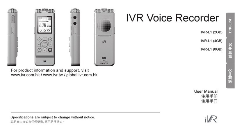 iVR IVR-L1 User manual
