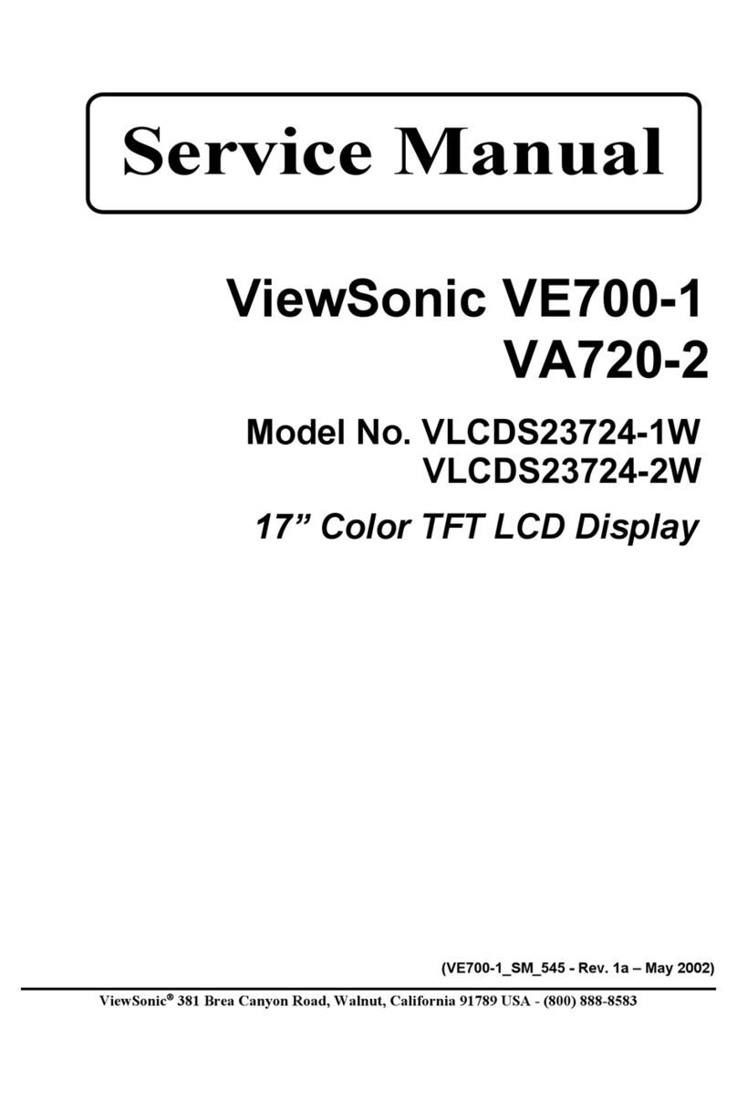 ViewSonic VE700-1 User manual